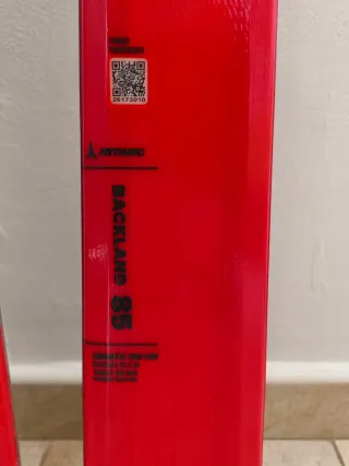 Esquís de travesía Atomic Backland 85 165cm