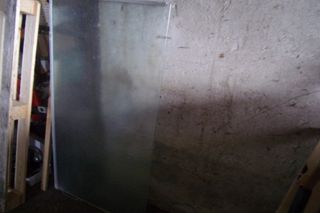 Pannello doccia vetro temperato satinato