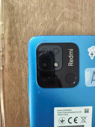 Xiaomi Redmi Negro/Azul con funda