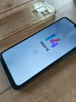 Xiaomi Redmi Negro/Azul con funda