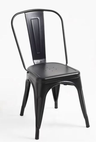 Silla Tolix Negra Metálica