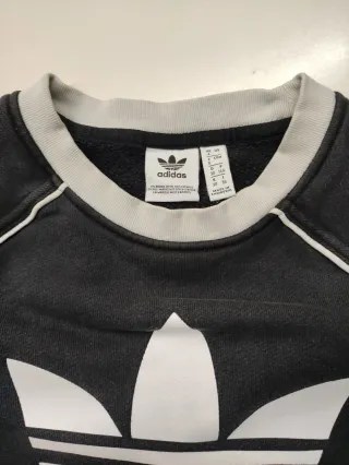 Felpa Adidas Vintage donna manica lunga