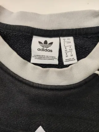 Felpa Adidas Vintage donna manica lunga