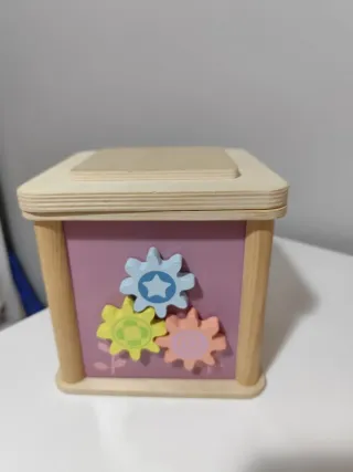 Juguete Educativo Madera Bloques y Cuentas