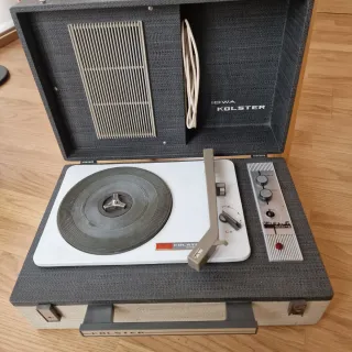 Tocadiscos Maleta Kolster Vintage