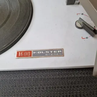 Tocadiscos Maleta Kolster Vintage