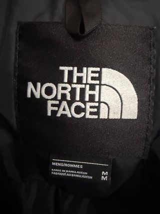 Plumífero The North Face Nuptse Negro