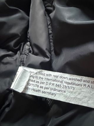 Plumífero The North Face Nuptse Negro