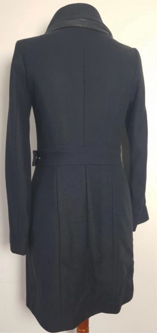 Cappotto Patrizia Pepe Lana Blu Tg 44