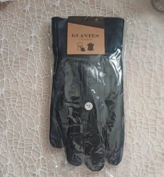 Guantes piel hombre Xl