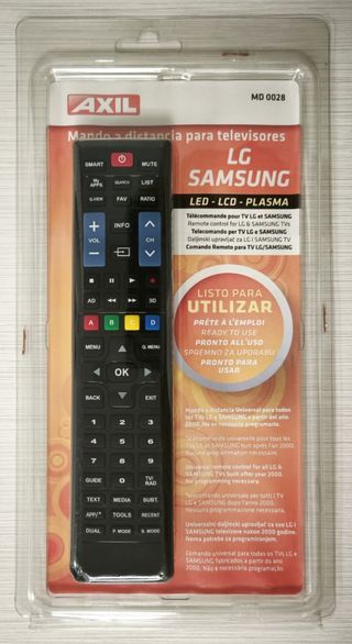 Mando a distancia universal LG/Samsung AXIL