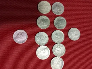 11 Monete 10 Centesimi Italia