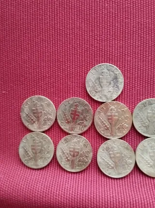 11 Monete 10 Centesimi Italia