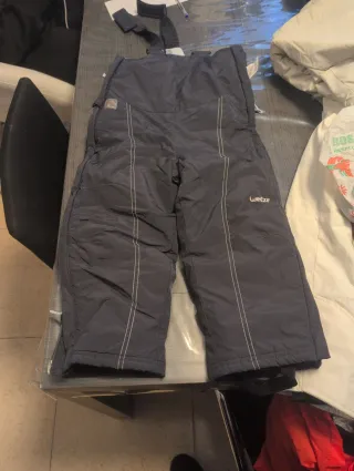 Pantalón de esquí Wedze para niño azul talla 4 año
