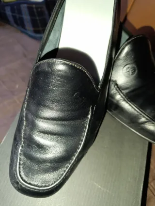 Mocasines caballero negros para baile