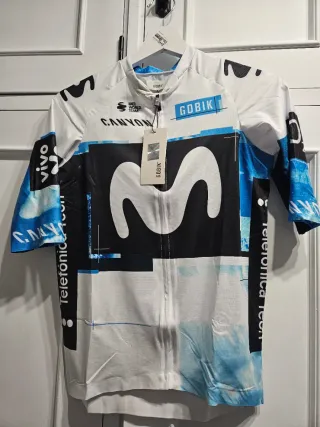Maillot manga corta Movistar Team Gobik