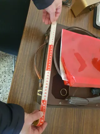 Tocadiscos Silvertone Vintage Marrón