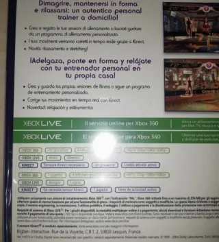 🇪🇦 PRECINTADO. Juego XBOX 360 My Body Coach 3