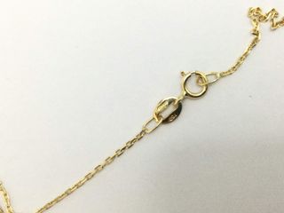 cadena oro 18k 22cm