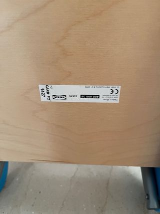 Carrito Andador Ikea Azul