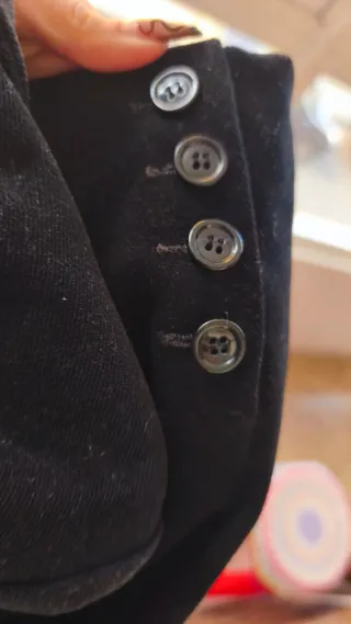 Abrigo largo paño mujer hecho a mano