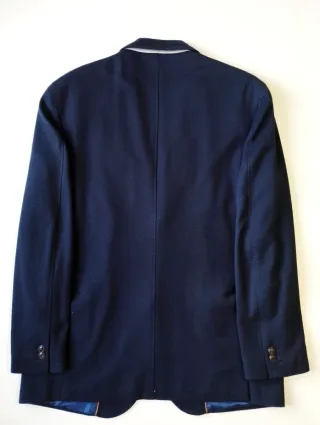 Blazer Massimo Dutti Azul Hombre