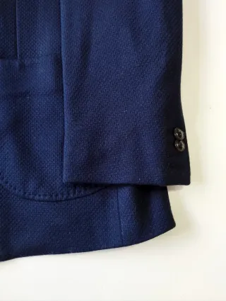 Blazer Massimo Dutti Azul Hombre