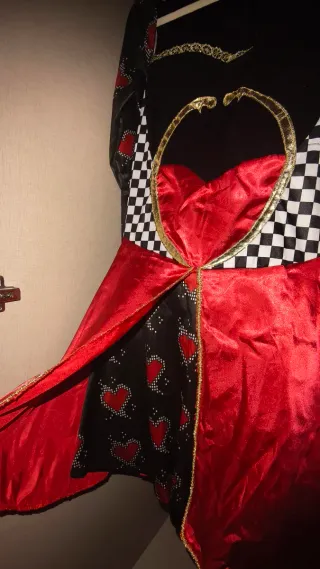Disfraz Reina de Corazones