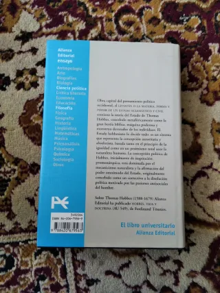 Leviatan / Leviathan: O La Materia, Forma Y Pod...