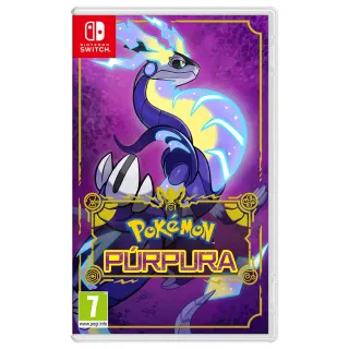 Pokemon Púrpura Nintendo Switch SIN CAJA