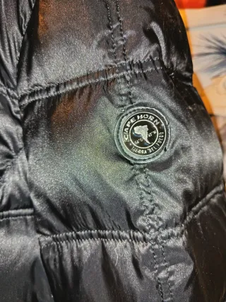 Cape Horn Giacca imbottita nera Nuova Spalle 48