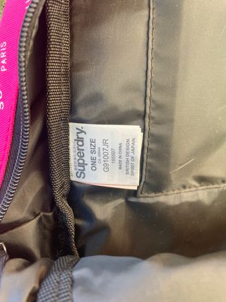 Mochila Superdry escolar original