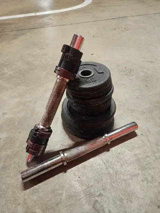 Mancuernas Ajustables  Pesas Gimnasio