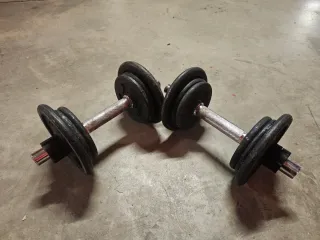 Mancuernas Ajustables  Pesas Gimnasio