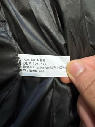 Chaqueta The North Face Negra