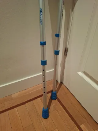 Muletas infantiles aluminio ajustables