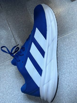Zapatillas Adidas Azul y Blanco