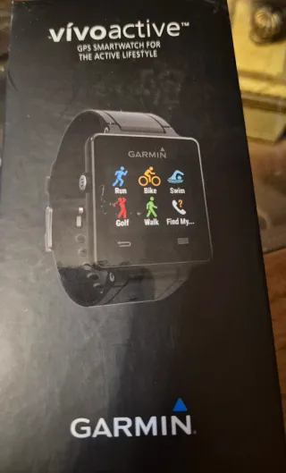 Reloj Garmin Vivoactive Negro
