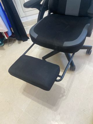 Silla Gaming Warblade Negra y Gris