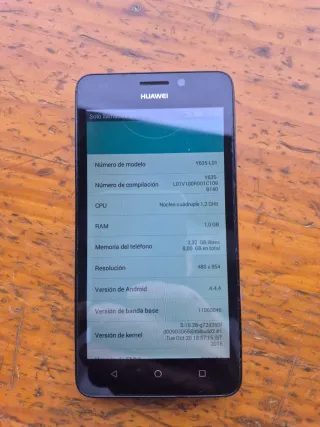 Huawei Y635-L01 Negro