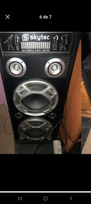 Equipo de musica profesional