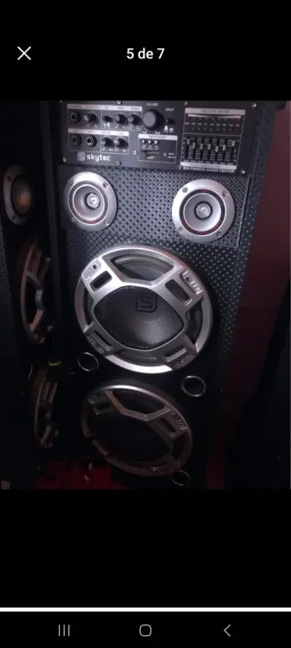 Equipo de musica profesional