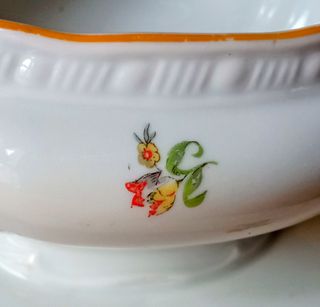 Salsiera ArtDeco MCP Poshetzau Czechoslovakia '30