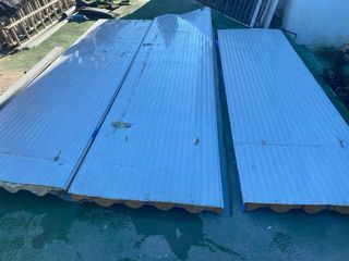 Lote Panel Sándwich Teja Albero 17m² + Cumbrera 8m