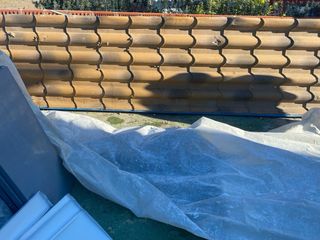 Lote Panel Sándwich Teja Albero 17m² + Cumbrera 8m