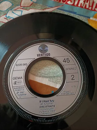 Dire Straits EP con 3 temas vinilo disco 45 rpm