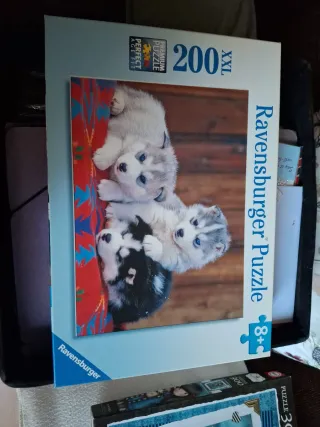 Puzzle Ravensburger 200 piezas cachorros