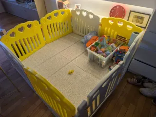 Parque infantil vallas bebé