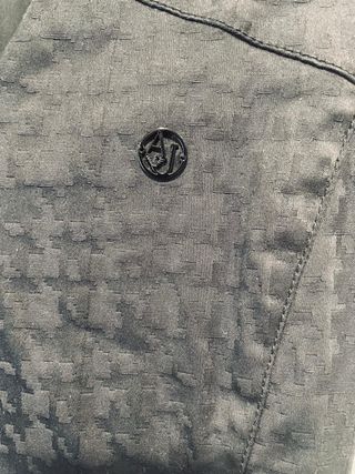 Vestido Negro Armani Jeans Talla L (ajustada, M-L)