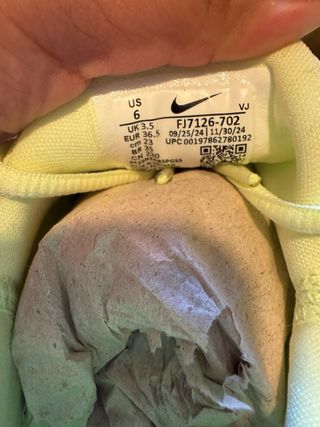 Zapatillas Nike Free Metcon - Amarillo Neón